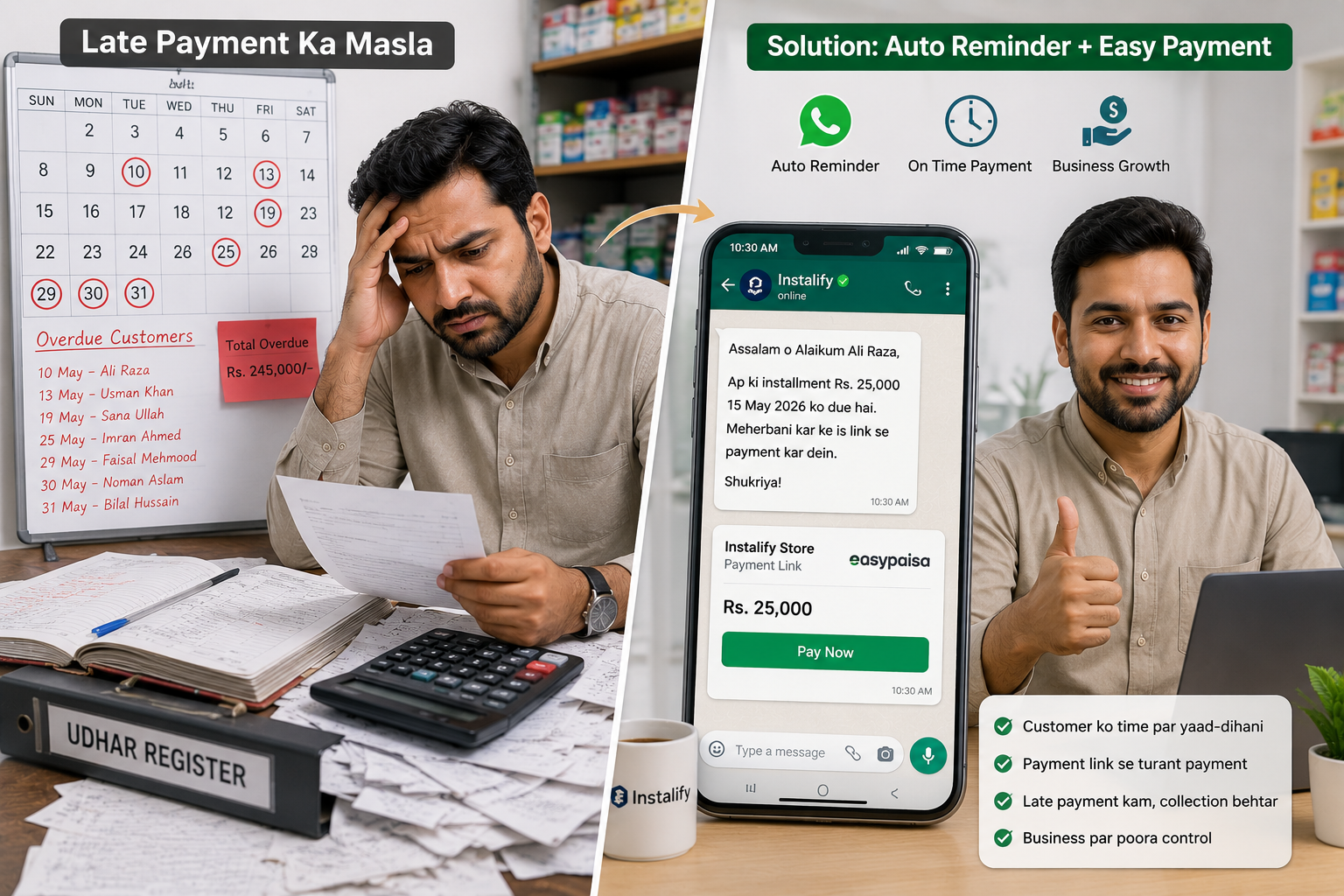 Customer Qist Time Par Nahi Deta? Ye 3 Wajuhat Aur Asaan Hal