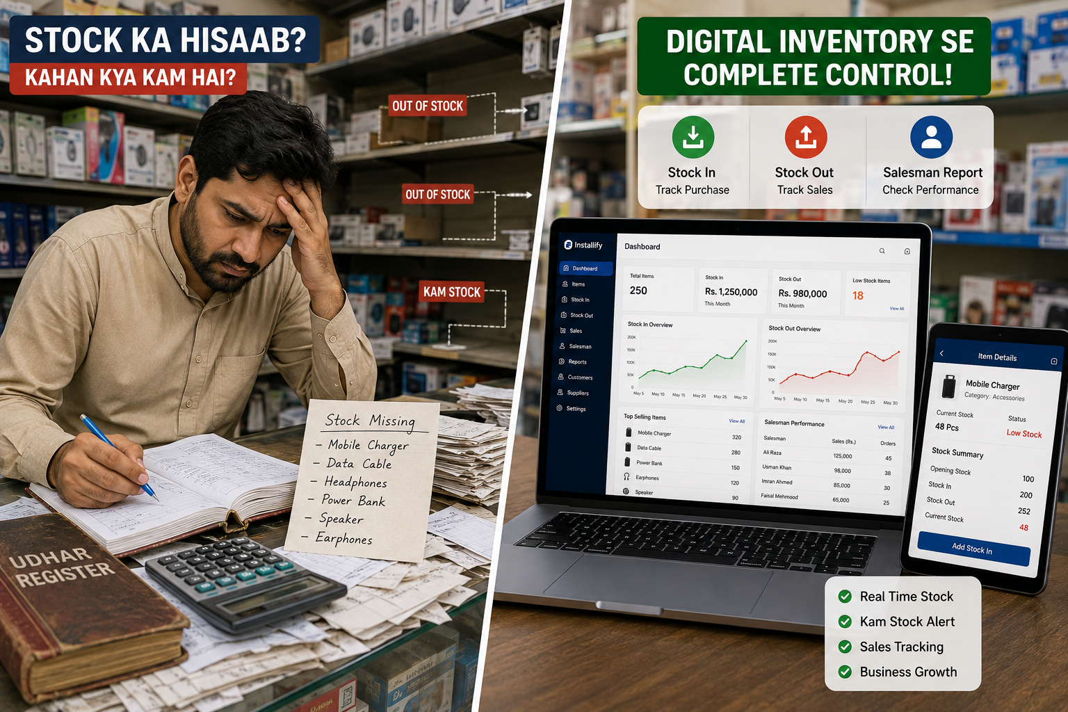 Naya Salesman Aaya Aur Stock Ka Hisaab Ghaib? Ye 3 Nuqsan Aur Hal